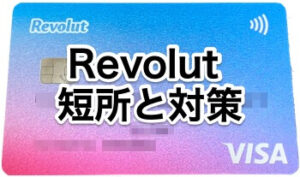 Revolut(レボリュート)のデメリット/短所とその対策